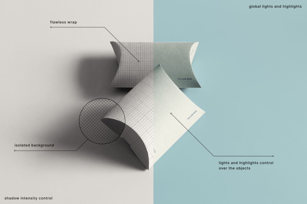 베개 상자 모형 &gt; PACKAGE DESIGN - 광주홈페이지제작-알렉스디자인