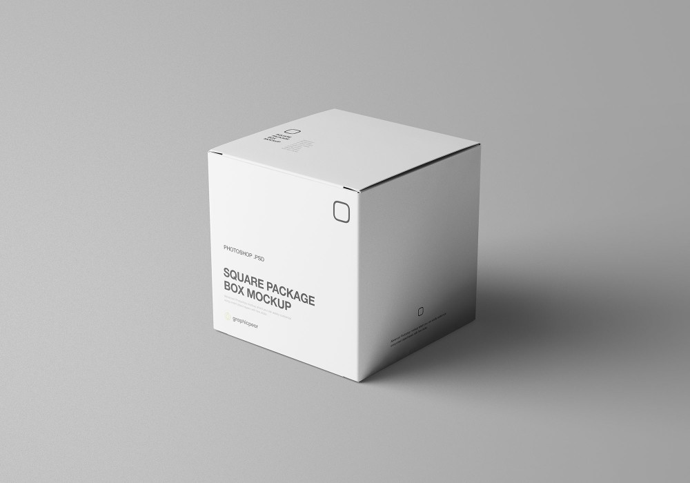 정사각형 패키지 상자 모형 &gt; PACKAGE DESIGN - 광주홈페이지제작-알렉스디자인
